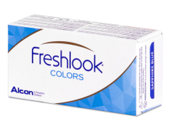 Blue контактные линзы - FreshLook Colors (2 месячные цветные линзы)