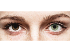 Green контактные линзы - FreshLook Colors (2 месячные цветные линзы)