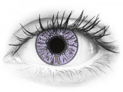 Violet контактные линзы - FreshLook Colors - С диоптриями (2 месячные цветные линзы)