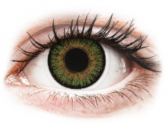 Green контактные линзы - FreshLook One Day Color - С диоптриями (10 однодневных цветных линз)