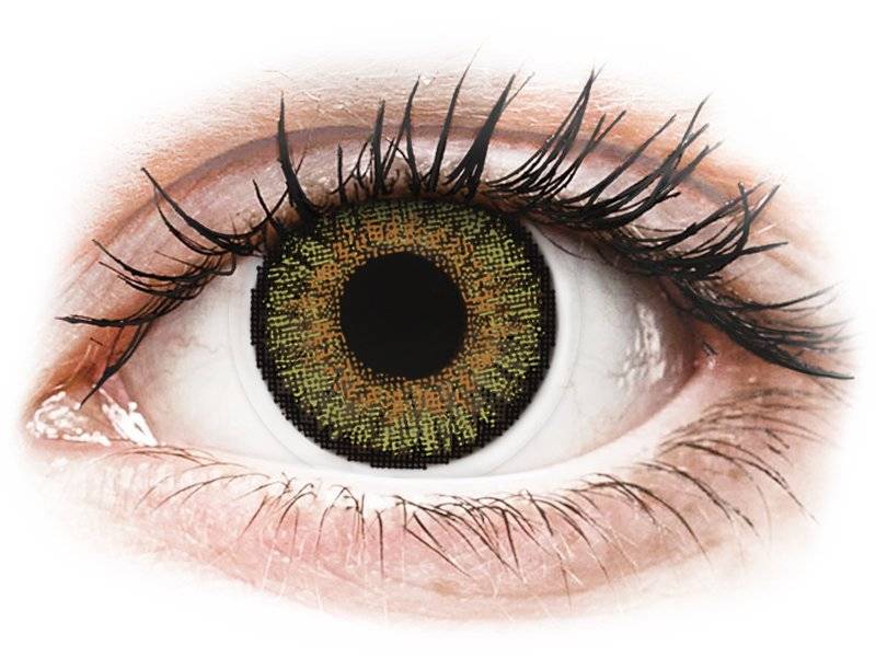 Pure Hazel контактные линзы - FreshLook One Day Color (10 однодневных цветных линз)