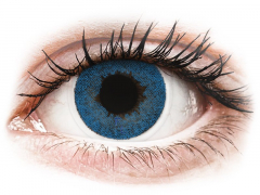 Pacific Blue контактные линзы - FreshLook Dimensions - С диоптриями (6 месячных контактных линз)