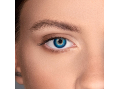 Pacific Blue контактные линзы - FreshLook Dimensions - С диоптриями (6 месячных контактных линз)