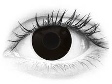 Black BlackOut контактные линзы - ColourVue Crazy (2 однодневные цветные линзы)