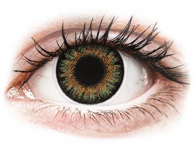 Green One Day TruBlends контактные линзы - ColourVue - C диоптриями
