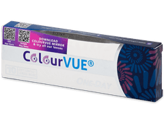 Blue One Day TruBlends контактные линзы - ColourVue - с диоптриями (10 цветных линз)