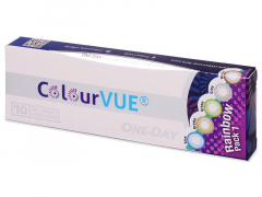 Rainbow 1 One Day TruBlends контактные линзы - ColourVue (10 цветные линзы)