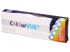 Rainbow 2 One Day TruBlends контактные линзы - ColourVue (10 цветные линзы)