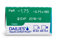 Dailies AquaComfort Plus Toric (30 линз)