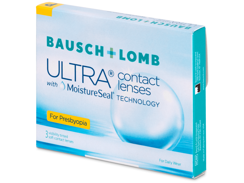 Bausch + Lomb ULTRA for Presbyopia (3 линзы)