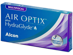 Air Optix plus HydraGlyde Multifocal (6 линз)