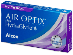 Air Optix plus HydraGlyde Multifocal (6 линз)