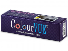 ColourVUE Crazy Lens - White Screen - plano (2 lenses)