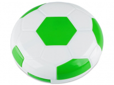 Футляр для линз с зеркалом Футбол - зеленый 