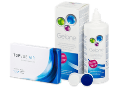 TopVue Air (6 линз) + Раствор Gelone 360 мл