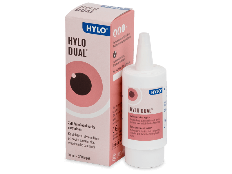 Глазные капли HYLO-DUAL 10 ml 