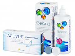 Acuvue Oasys (12 линз) + Раствор Gelone 360 мл