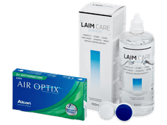 Air Optix for Astigmatism (6 линз) + Раствор Laim-Care 400 мл