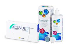 Acuvue 2 (6 линз) + Раствор Gelone 360 ml