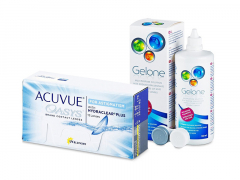 Acuvue Oasys for Astigmatism (12 линз) + Раствор Gelone 360 ml