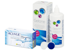 Acuvue Oasys for Astigmatism (12 линз) + Раствор Gelone 360 ml