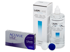 Acuvue Vita (6 линз) + Раствор Laim-Care 400 ml