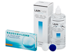 Bausch + Lomb ULTRA for Astigmatism (6 линз) + Раствор Laim-Care 400 ml