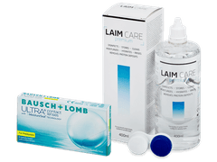 Bausch + Lomb ULTRA for Presbyopia (6 линз) + Раствор Laim-Care 400 ml