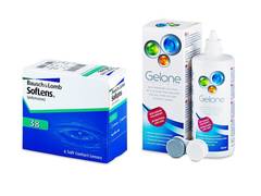 SofLens 38 (6 линз) + Раствор Gelone 360 ml