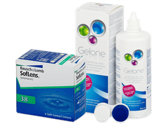 SofLens 38 (6 линз) + Раствор Gelone 360 ml