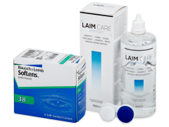 SofLens 38 (6 линз) + Раствор Laim-Care 400 ml