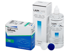 SofLens 38 (6 линз) + Раствор Laim-Care 400 ml