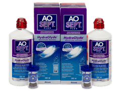 AO SEPT PLUS HydraGlyde Раствор 2 x 360 мл 