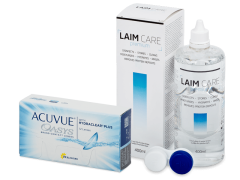 Acuvue Oasys (12 линз) + Раствор Laim-Care 400 мл