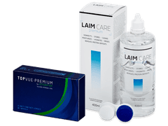 TopVue Premium for Astigmatism (6 линз) + Раствор Laim-Care 400 мл