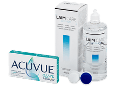 Acuvue Oasys with Transitions (6 линз) + раствор Laim-Care 400 ml