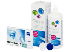 Carl Zeiss Contact Day 30 Compatic (6 линз) + Раствор Gelone 360 мл