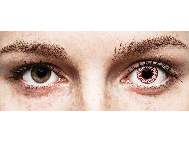Blood Shot контактные линзы - ColourVue Crazy (2 однодневные цветные линзы)