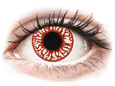Blood Shot контактные линзы - ColourVue Crazy (2 однодневные цветные линзы)