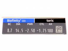 Biofinity Toric (3 линзы)
