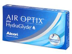 Air Optix plus HydraGlyde (3 линзы)