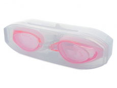 Розовые очки для плавания 