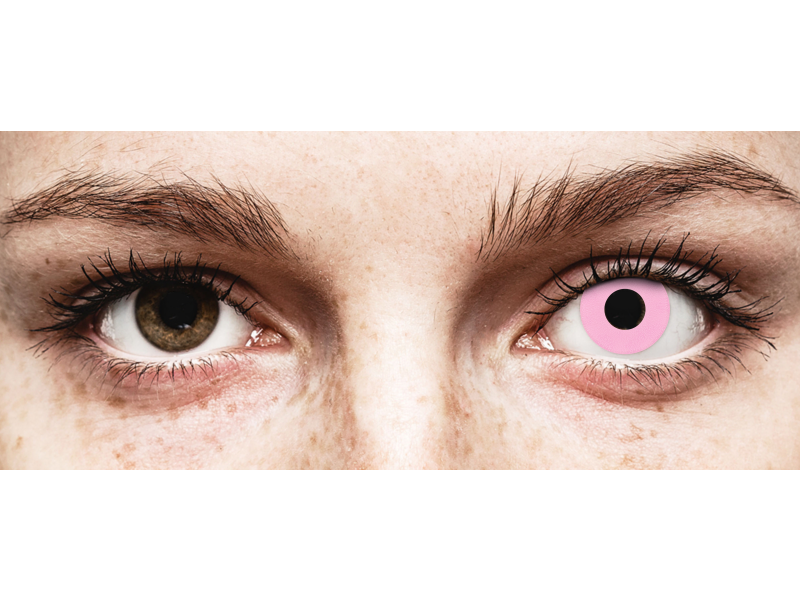 CRAZY LENS - Barbie Pink - без диоптрий (2 однодневных цветных линз)