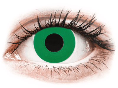 CRAZY LENS - Emerald Green - с диоптриями