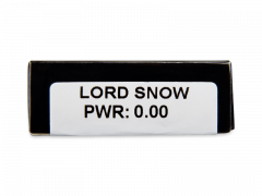CRAZY LENS - Lord Snow - без диоптрий (2 однодневных цветных линз)