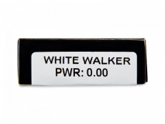 CRAZY LENS - White Walker - без диоптрий (2 однодневных цветных линз)