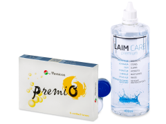 Menicon PremiO (6 линз) + раствор Laim-Care 400 ml