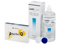 Menicon PremiO (6 линз) + раствор Laim-Care 400 ml