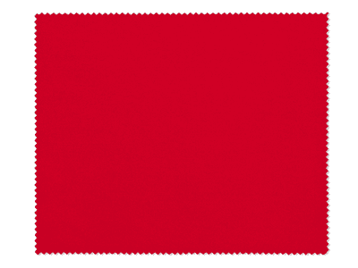 Очищающая салфетка для очков - красная