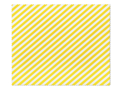 Очищающая салфетка для очков - желто-белая 
